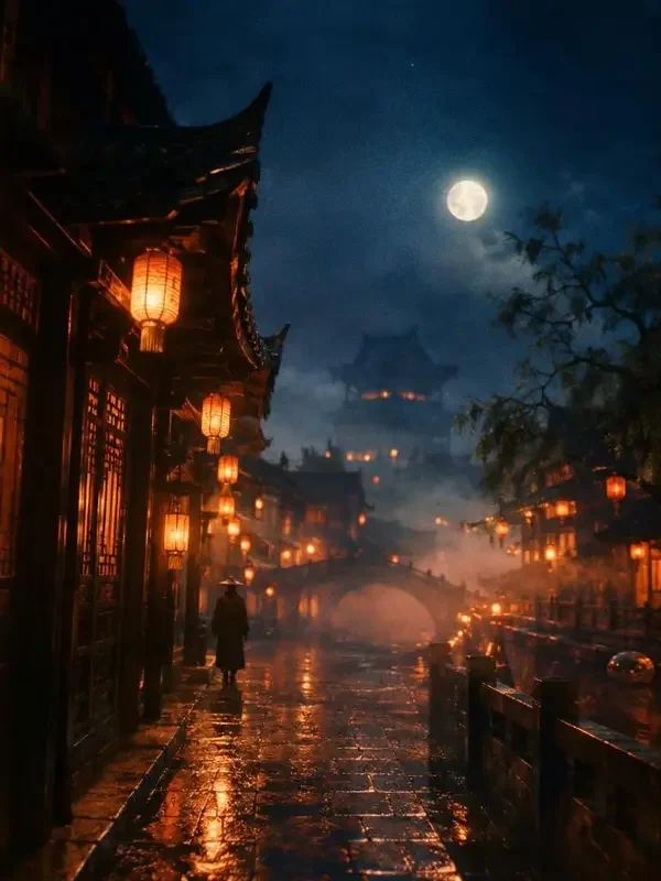 长街月明封面，古装题材短剧，共32集